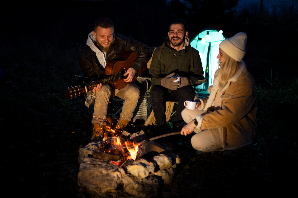 Camp Fire With Music